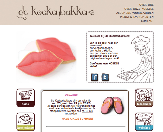 website de koekenbakkers